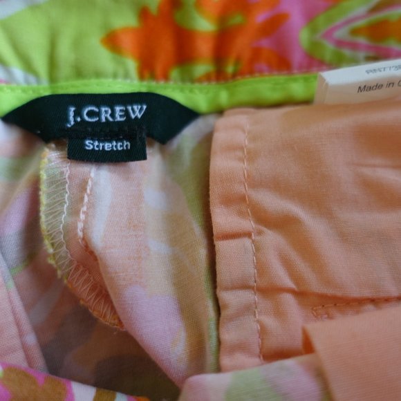 J. Crew Multicolor Patterned Women's Shorts - Picture 11 of 12